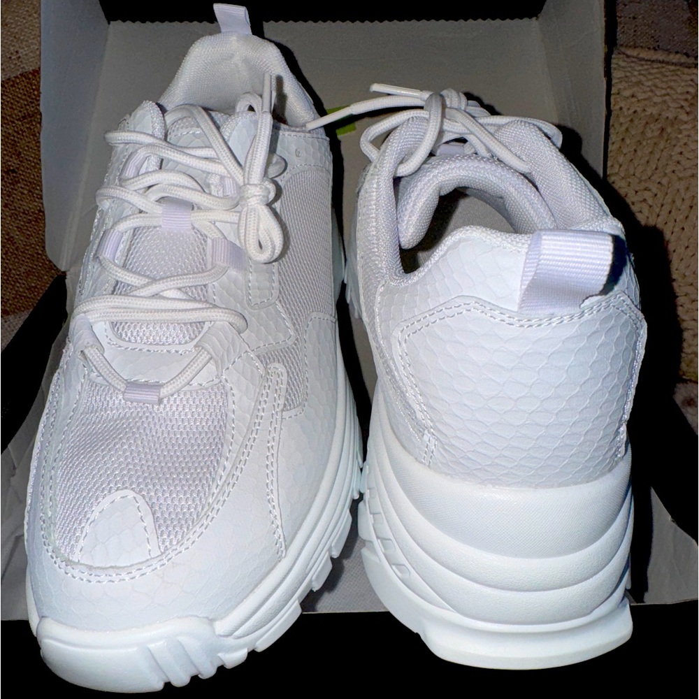 Fashion nova white sneakers